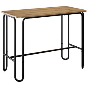 vidaXL Esstisch 100 x 50 x 75 cm Holzwerkstoff Artisan-Eiche