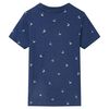 Kinder-T-Shirt Dunkelblau 140