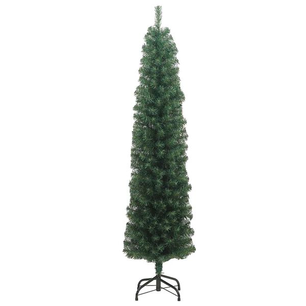 vidaXL K&uuml;nstlicher Weihnachtsbaum mit 300 LEDs mit St&auml;nder Gr&uuml;n 180 cm