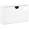 vidaXL Schuhschrank VENRAY 70 x 17 x 43 cm Holzwerkstoff