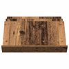 vidaXL Magazinregal mit Regal Altholz 65 x 53 x 28,5 cm Holzwerkstoff