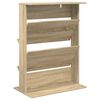 vidaXL Magazinregal Sonoma-Eiche 70 x 41 x 96 cm Holzwerkstoff