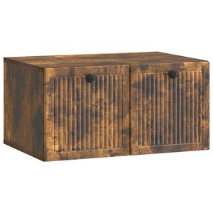 vidaXL Wandmontierter TV-Schrank Ger&auml;ucherte Eiche 59,5 x 41 x 30 cm