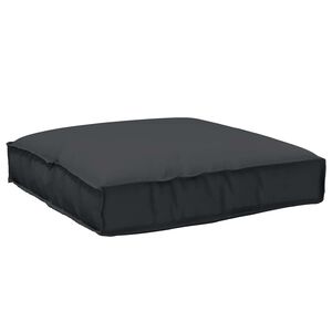 vidaXL Kissen Oxford-Stoff Schwarz 80 x 80 x 12 cm