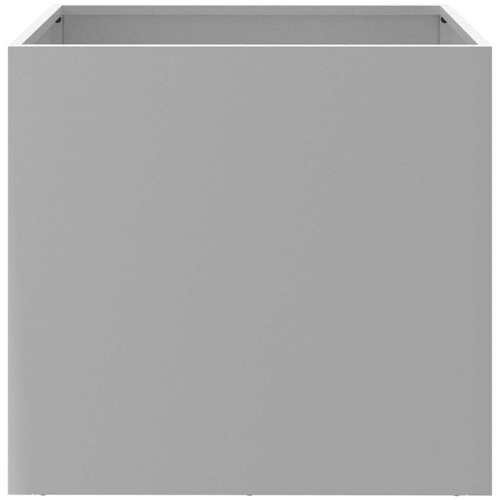 Maison Exclusive - Eckpflanzer Silber 60 x 60 x 35 cm Verzinkter Maison Exclusive - Eckpflanzer Silber 60 x 60 x 35 cm Verzinkter