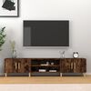 vidaXL TV-Schrank Räuchereiche 180x31,5x40 cm Holzwerkstoff