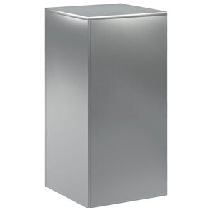 vidaXL Pflanzenst&auml;nder Silber 40 x 40 x 80 cm Stahl