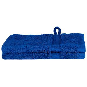 vidaXL G&auml;stetuch SOLUND 2 pcs Blau 15 x 21 cm 550 gsm