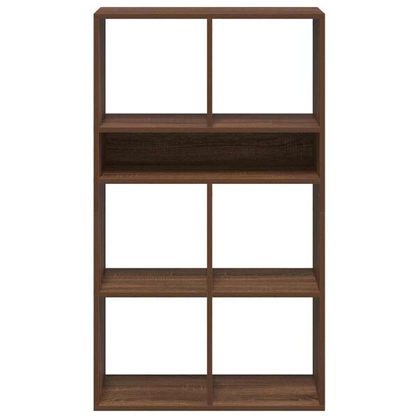 vidaXL Bücherregal Braun Eichen-Optik 66x31x112 cm Holzwerkstoff