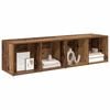 vidaXL TV-Schrankset 2 pcs Altholz 37 x 35 x 72 cm Holzwerkstoff
