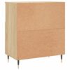 vidaXL Sideboard Sonoma-Eiche 60x35x70 cm Holzwerkstoff
