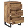 vidaXL Sideboard mit Schubladen Altholz Holzwerkstoff