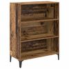 vidaXL Highboard Wandmontiert Altholz 69,5 x 34 x 180 cm Holzwerkstoff