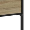 vidaXL Bettgestell ohne Matratze Sonoma-Eiche 140x200 cm Holzwerkstoff