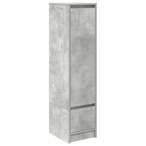 vidaXL Highboard Betongrau 29,5x34x119,5 cm Holzwerkstoff