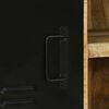 vidaXL Bankschrank Braun 100 x 35 x 50 cm Massivholz Mango
