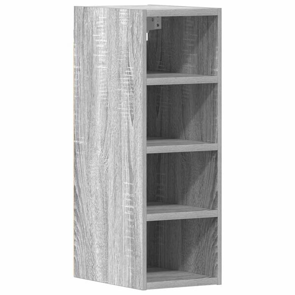 vidaXL Hängeschrank Riga Grau Sonoma 20x29,5x60 cm Holzwerkstoff