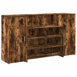 vidaXL Empfangstheke R&auml;uchereiche 180x50x103,5 cm Holzwerkstoff