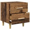 vidaXL Bettschrank Altholz 40 x 35 x 47,5 cm Holzwerkstoff