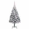 vidaXL K&uuml;nstlicher Weihnachtsbaum mit 300 LEDs mit St&auml;nder Wei&szlig; 180 cm