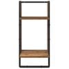 vidaXL Wandregal-Set 6 pcs Altholz 100 x 25 x 30 cm Holzwerkstoff