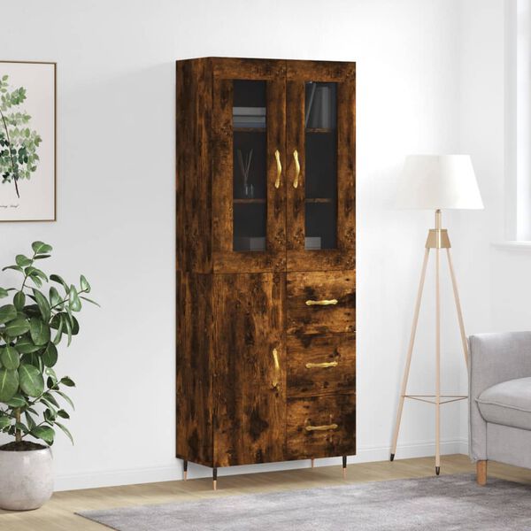 vidaXL Highboard R&auml;uchereiche 69,5x34x180 cm Holzwerkstoff