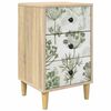 vidaXL Nachttisch GOTHA Sonoma-Eiche 36 x 33 x 60 cm Holzwerkstoff