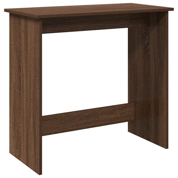 vidaXL Schreibtisch Braun Eichen-Optik 80x40x75 cm Holzwerkstoff