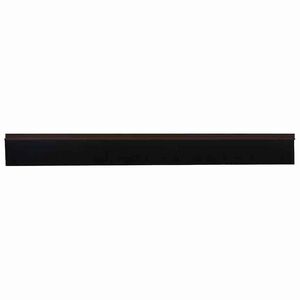 vidaXL Selbstklebende T&uuml;rb&uuml;rstendichtungen 2 Stk. Braun 100 cm