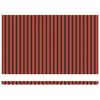 vidaXL Einziehbare Markise Orange und Braun 500 x 300 cm