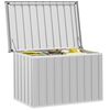 vidaXL Gartenbox Grau 109x67x65 cm