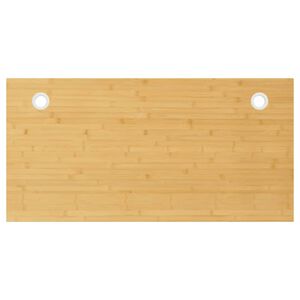 vidaXL Schreibtischplatte 100x50x4 cm Bambus