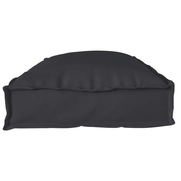 vidaXL Kissen Schwarz 100 x 40 x 8 cm Oxford-Stoff