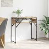 vidaXL Konsolentisch Artisan-Eiche 75x30x75cm Holzwerkstoff