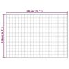 vidaXL Gewichtsdecke Blau 138x200 cm 10 kg Stoff