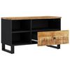 vidaXL TV-Schrank 80x33x46 cm Massivholz Mango & Holzwerkstoff