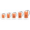 vidaXL Trockensack Orange 20 L PVC