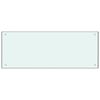 vidaXL K&uuml;chenr&uuml;ckwand Milchwei&szlig; 100x40 cm Hartglas