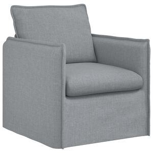 vidaXL Sofa Hellgrau 75 x 82 x 85 cm Stoff