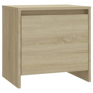 vidaXL Nachttisch Sonoma-Eiche 45x34x44,5 cm Holzwerkstoff