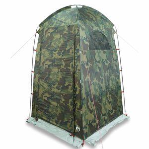 vidaXL Duschzelt Camouflage Wasserfest