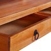 vidaXL Couchtisch 90x50x40 cm Massivholz Mahagoni