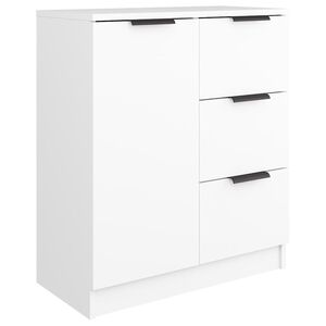 vidaXL Sideboard Wei&szlig; 60x30x70 cm Holzwerkstoff