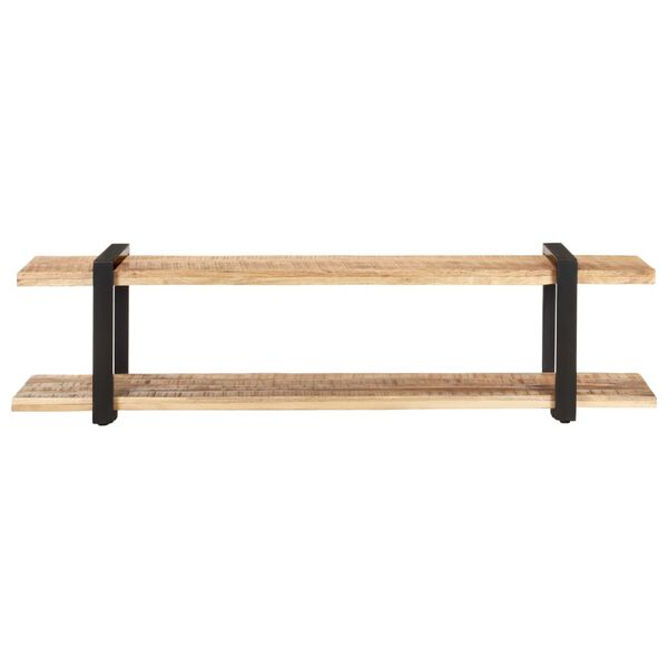 vidaXL TV-Schrank 160x40x40 cm Raues Mango-Massivholz