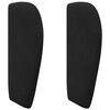 vidaXL Kopfteil Ohr Schwarz 40 x 23 x 6 cm Samt