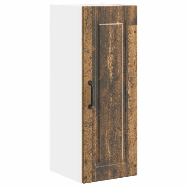 vidaXL K&uuml;chenschrank mit Regal Altholz 30 x 31 x 80 cm Holzwerkstoff
