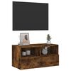 vidaXL TV-Wandschrank R&auml;uchereiche 60x30x30 cm Holzwerkstoff