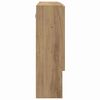 vidaXL Spiegelschrank Artisan-Eiche 80 x 17 x 55 cm Holzwerkstoff