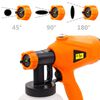 vidaXL Elektrische Farbspritzpistole 350 W 800 ml
