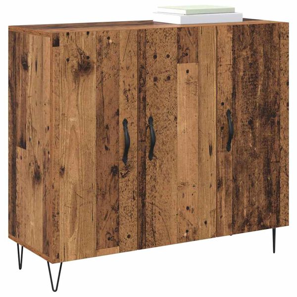 vidaXL Sideboard Altholz 90 x 32,5 x 80 cm Holzwerkstoff